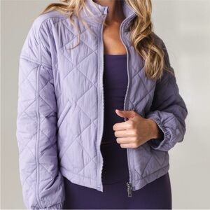 Vitality Puffer Jacket in Lavender Size Medium